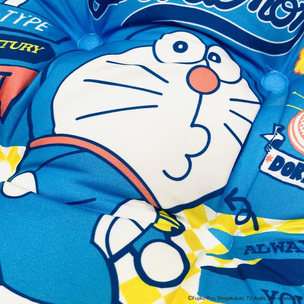 MORIPiLO Doraemon School Travel Comfortable for Perfect for and Cute by Morishita Makura Cushion, Blue, 30x30x7cm, Thick, Bottoms, School,