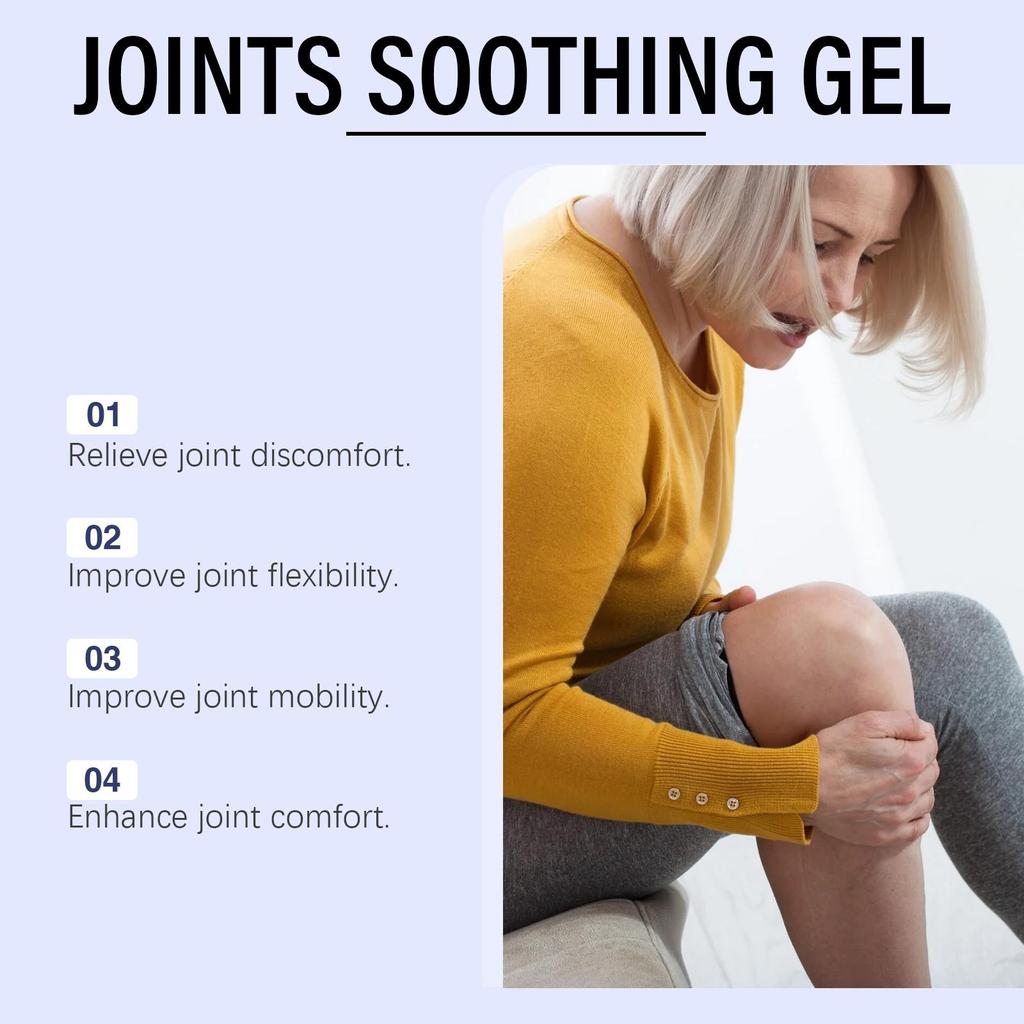 Ximonth Joint Relief Gel Gentle Nourishing Joints for Hands and Feet Portable Topical Body Relief Gel