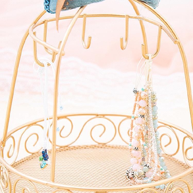 Blue Bronzing Jewelry Display Stand for Many Kinds of Jewellery's Displaying