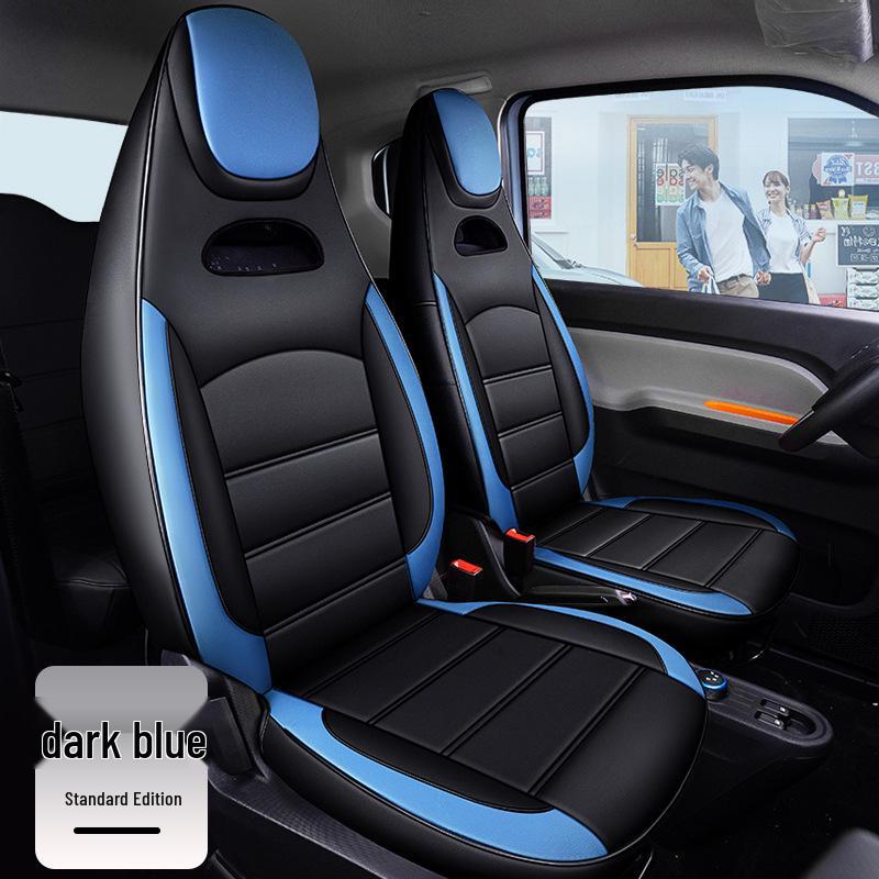 Durable Wuling MINI All-Season Leather Seat Cover with Full Surround Design