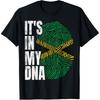 Its In My DNA Jamaican Flag Jamaica Graphic T Shirts Men Women Cotton Humor Streetwear Tee Short Sleeve Unisex Loose Clothing