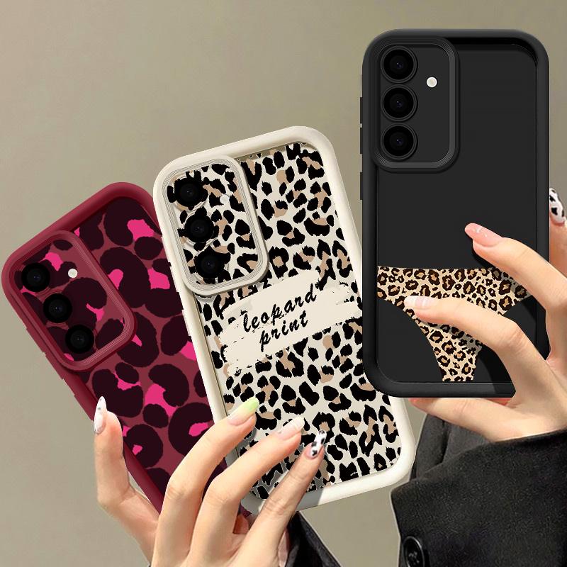 Colorful Leopard Print Case For Samsung S26 S25 Ultra S24 S23 Plus S22 S21 FE A54 A15 A25 A35 A55 A16 A26 A36 A56 A17 A27 A37 A57 5G Shockproof Cover