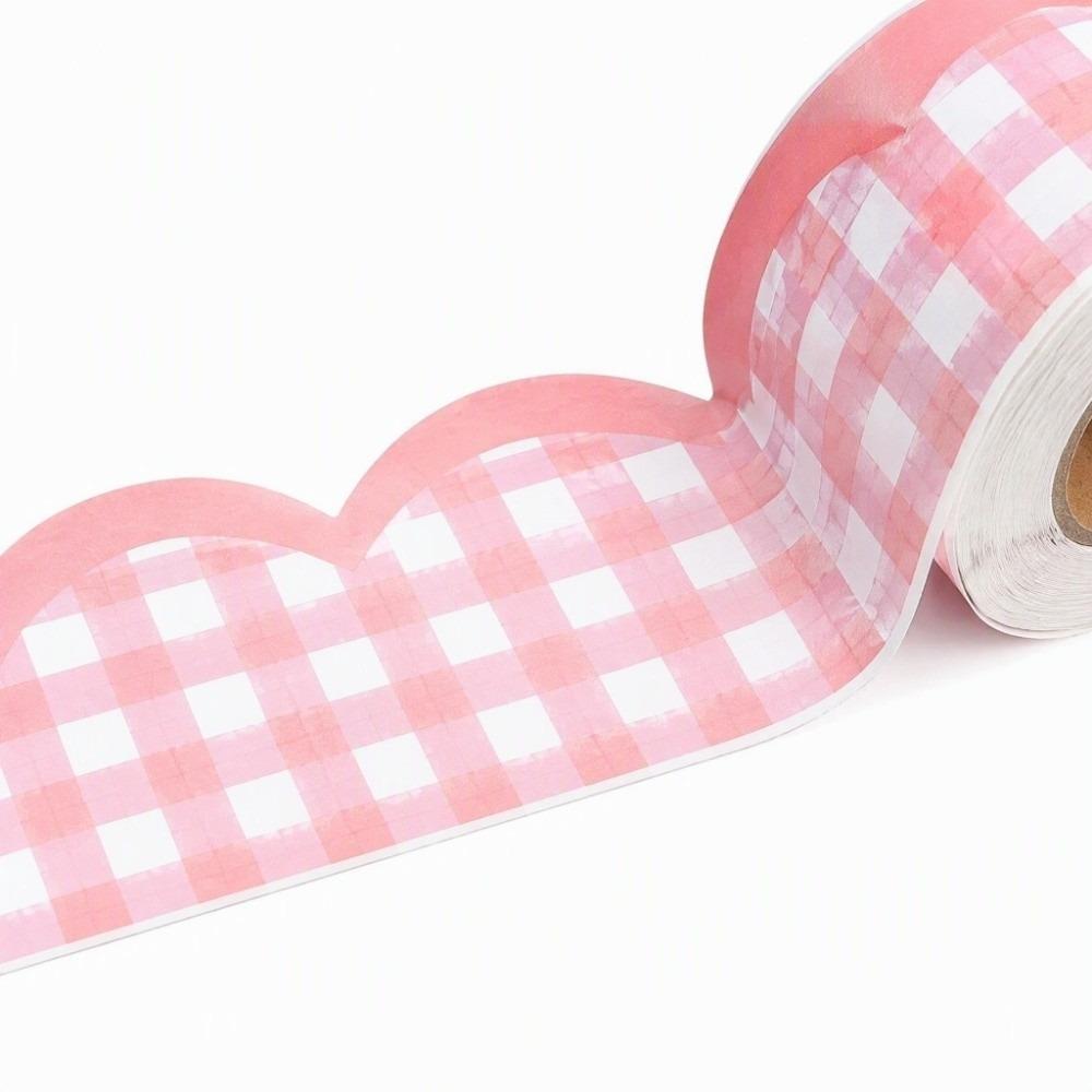 Wavy Edge Decorative Border Tape 65FT Board Border Durable Masking Tape Scrapbook
