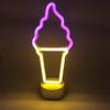 LED Night Light Good Brightness Decorative Portable Useful Bedroom Ice Cream/Ice Lolly Neon Lamp Party Decor
