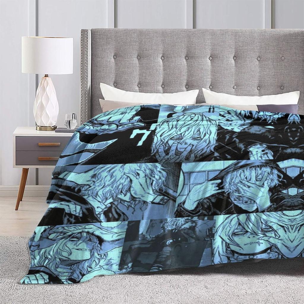 Shigaraki Collage Decken Weiche Warme Flanell Überwurfdecke Abdeckung für Bett Wohnzimmer Picknick Reise Zuhause Sofa