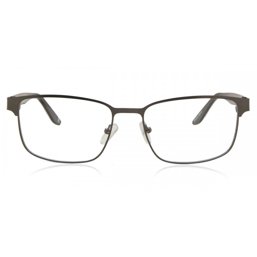 

Прямоугольные очки с полной оправой, матовый цвет оружейной стали, коллекция Smartbuy Marlou 883b, модные мужские очки Matte Gunmetal/56-17-145