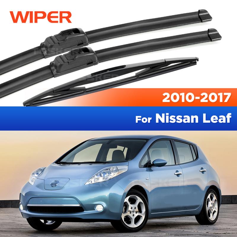 

Wiper LHD Front & Rear Wiper Blades Set Kit For Nissan Leaf MK1 2010 - 2017 Windshield Windscreen Front Window 26 16 10 PRICE:U Left hand drive