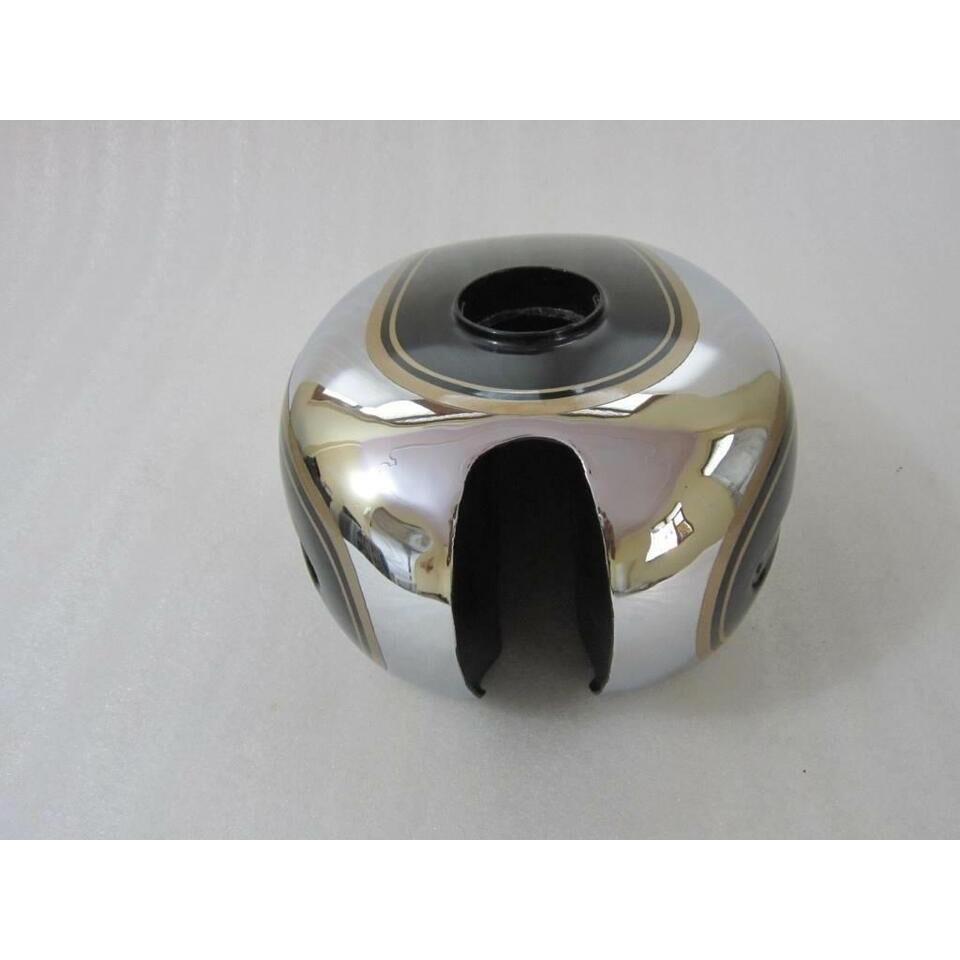 ARIEL 350CC BLACK PAINTED CHROME PETROL FUEL GAS TANK STEEL |Fit For