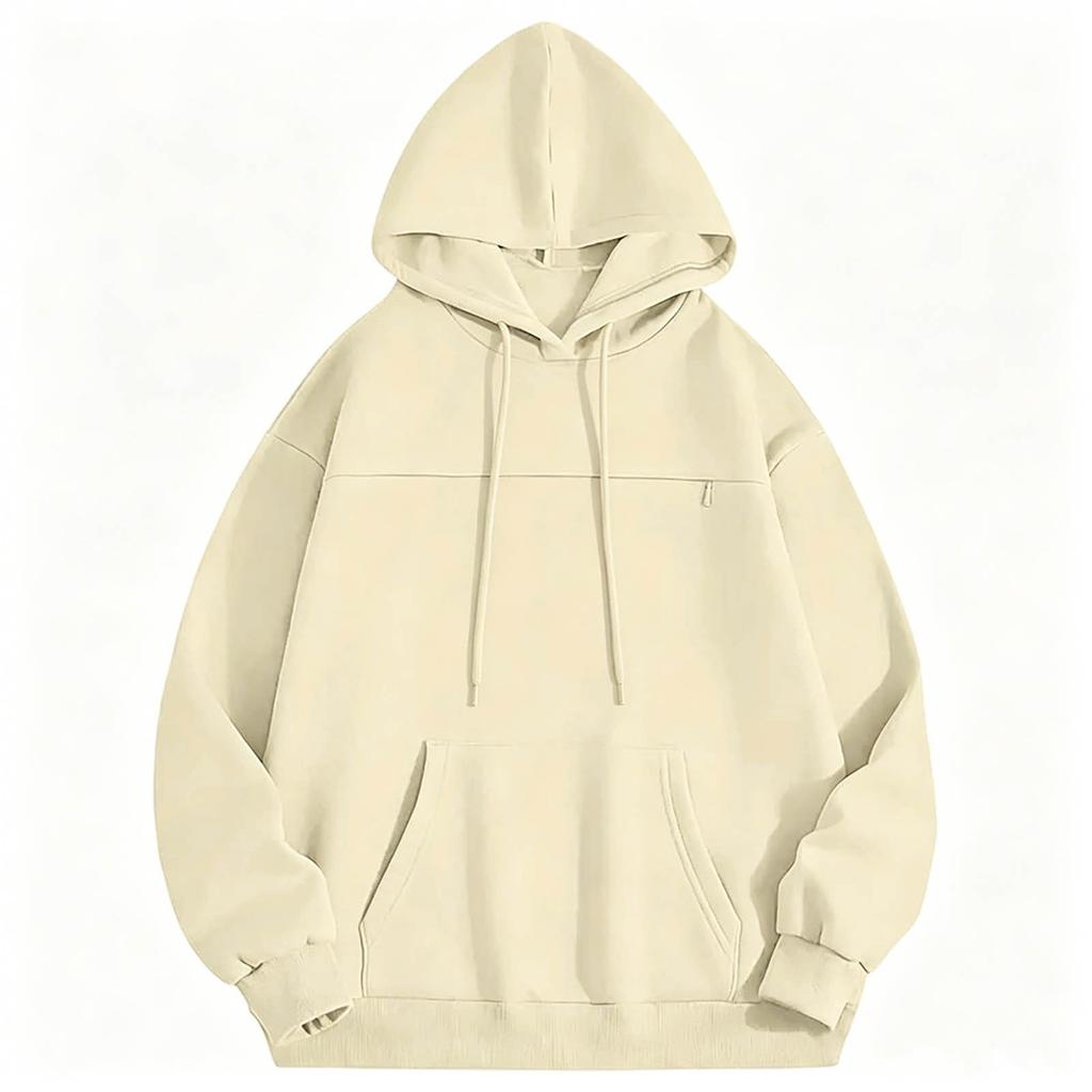 Women Pet Cat Pocket Hoodie Loose Pullover Hooded Sweatshirt Casual Pet Lover Top For Fall Winter
