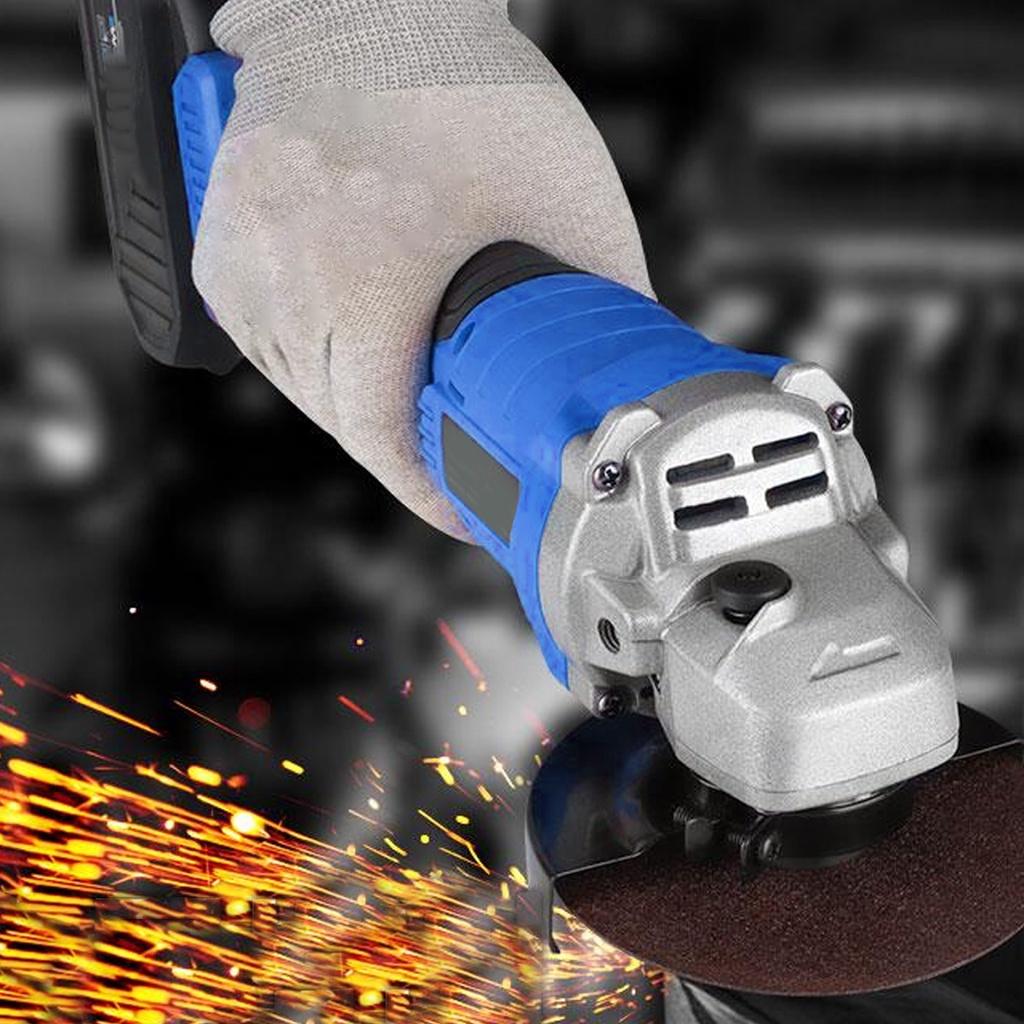 588VF 1580W 125mm DIY Power Tool Cutting Machine Polisher for 18V Battery Brushless Cordless Impact Angle Grinder