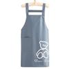 Waterproof Kitchen Apron With Pockets Cooking Apron Work Clothes PVC Apron  Kitchen