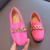 Girls' Leather Princess shoes2026Soft-soled Non-slip Children's Loafers for Older Kids, Suitable for All Seasons, Ballet Shoes
