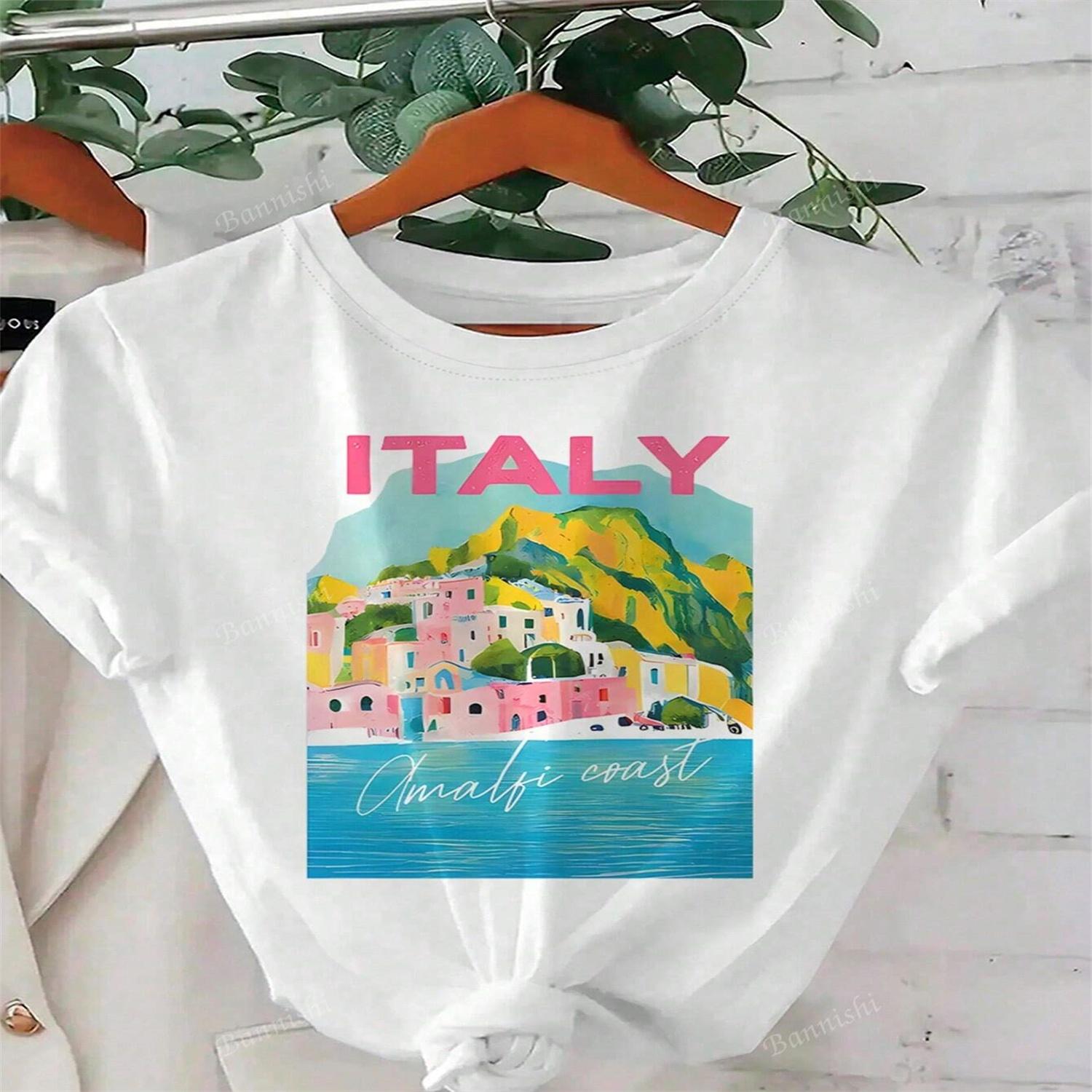 Casual Versatile Solid Color Round Neck Short Sleeve T-Shirt S