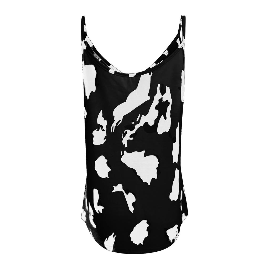 Women'sTops Summer Leopard Print Basic Sexy Camisoles Vests Tops