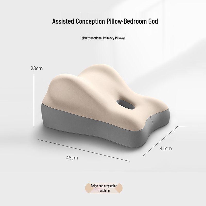 Multi-Functional Bedside Hip Elevation Pillow & Reclining Backrest Cushion