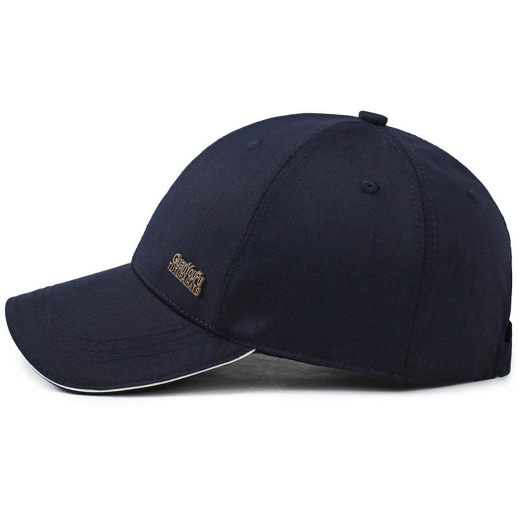 Gorra de Béisbol con Etiqueta GuanYouFu Lateral de Sándwich Sombreros Casuales para Personas de Mediana Edad y Mayores Sombrero para Viajes al Aire Libre Gorras Deportivas