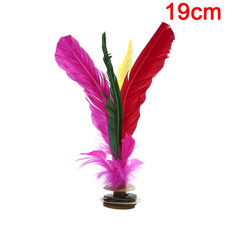

China Jianzi Footbal Foot Kick Handwheel Fancy Goose Feather Shuttlecock Fitness