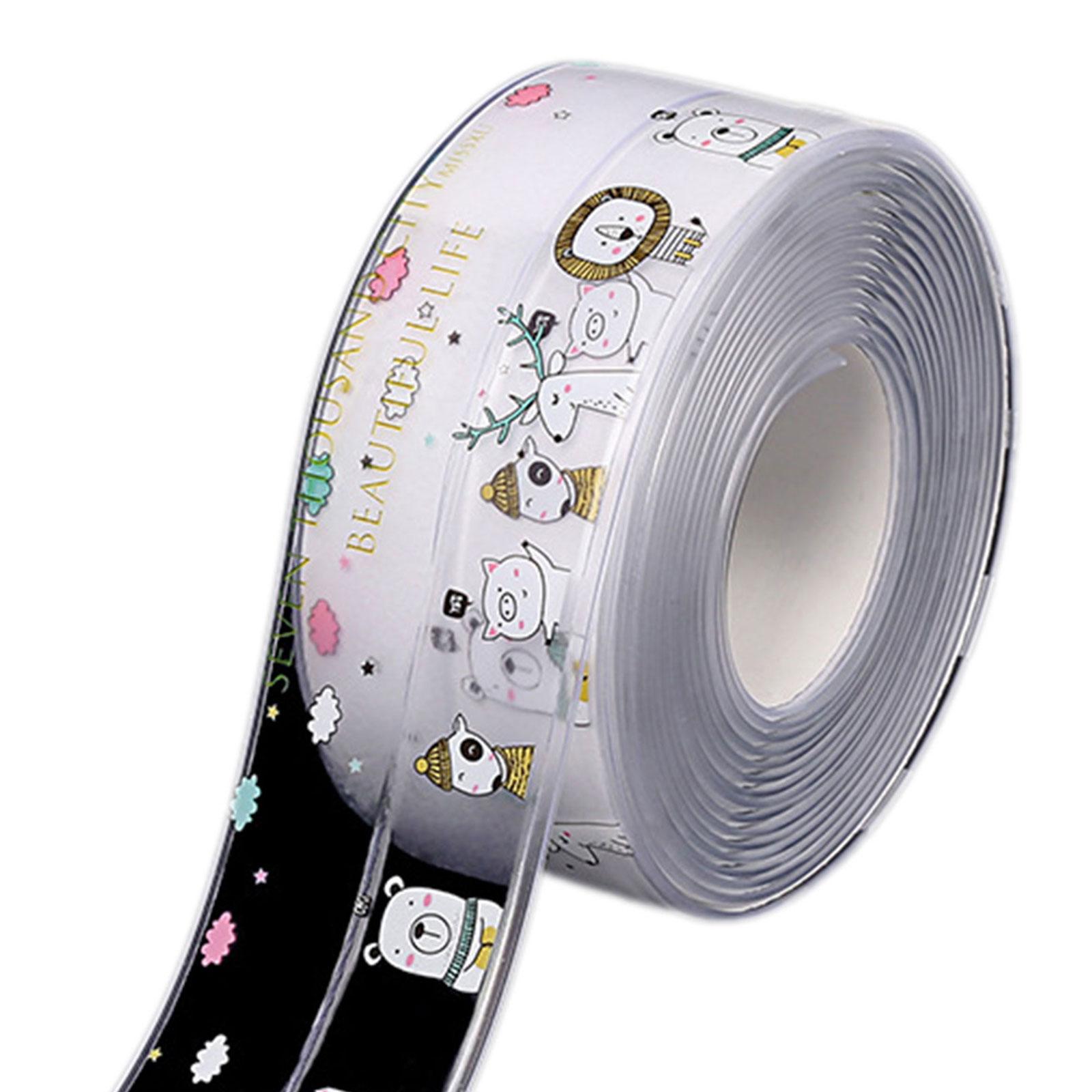 

Прозрачная самоклеящаяся герметизирующая лента для кухни, герметизирующая лента для кухонных столешниц, раковины, ванной комнаты, туалета B