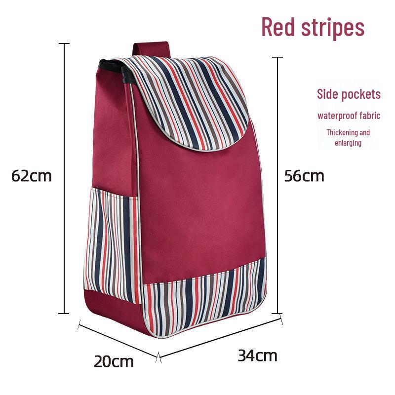 Extra Large Waterproof Oxford Shopping Cart Bag