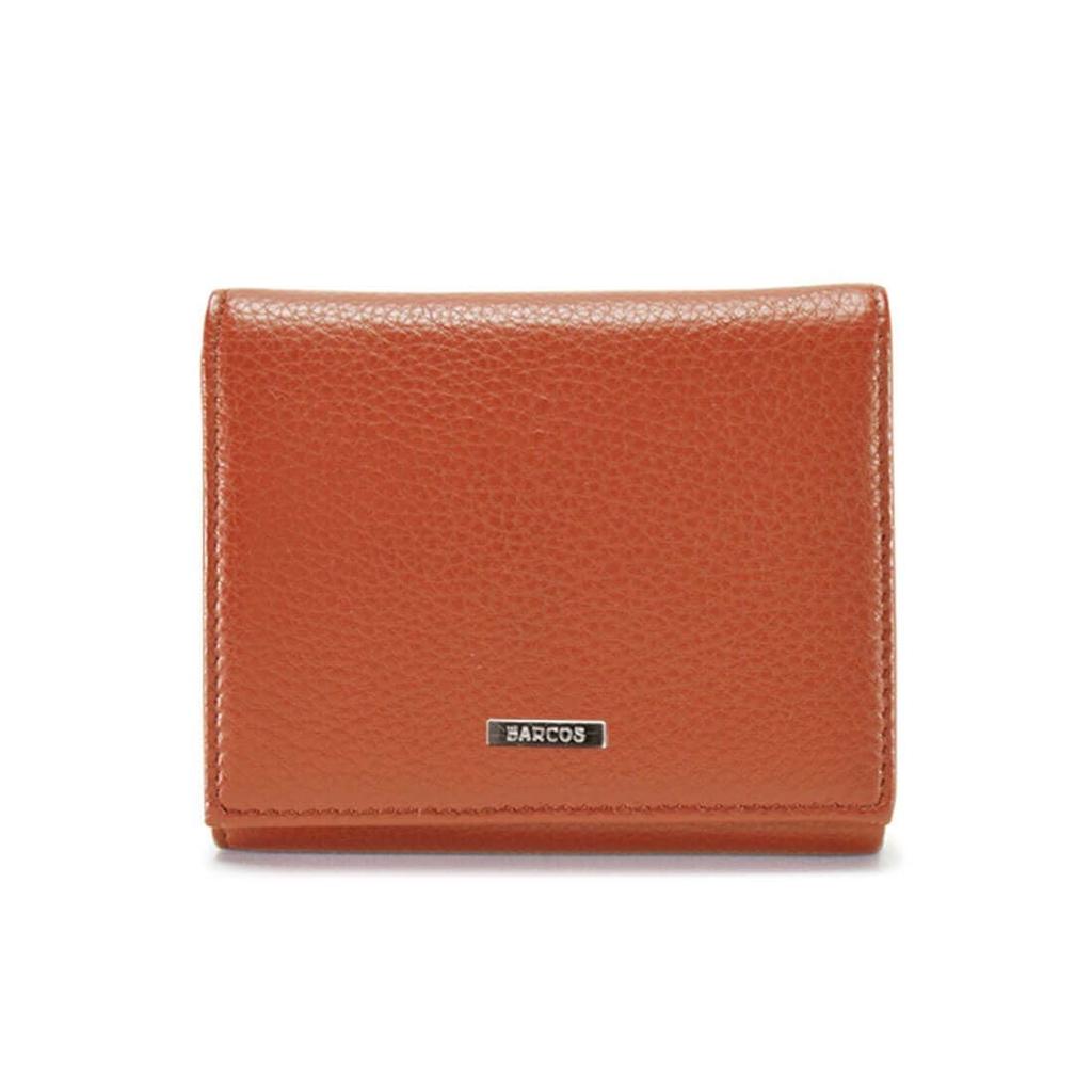 Barcos Soft Leather Bifold Wallet for Men and Women, Compact Mini Wallet with 8 Card Slots and Coin Purse, Box-Shaped Design, Perfect for Everyday