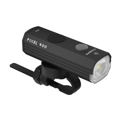 COOSPO PIXEL Bicycle 400 IP67 4 Lighting High Rechargeable Front Compact Design for Nighttime Compatible with Road Mountain and City Bikes Light,