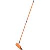 Takagi Magica R Hoki [2 Types of Bristles & R Shape] [Total Length Approx. 96-157cm Telescopic] [Compact Storage] Magical Broom, Lawn Broom, Rake, Rak