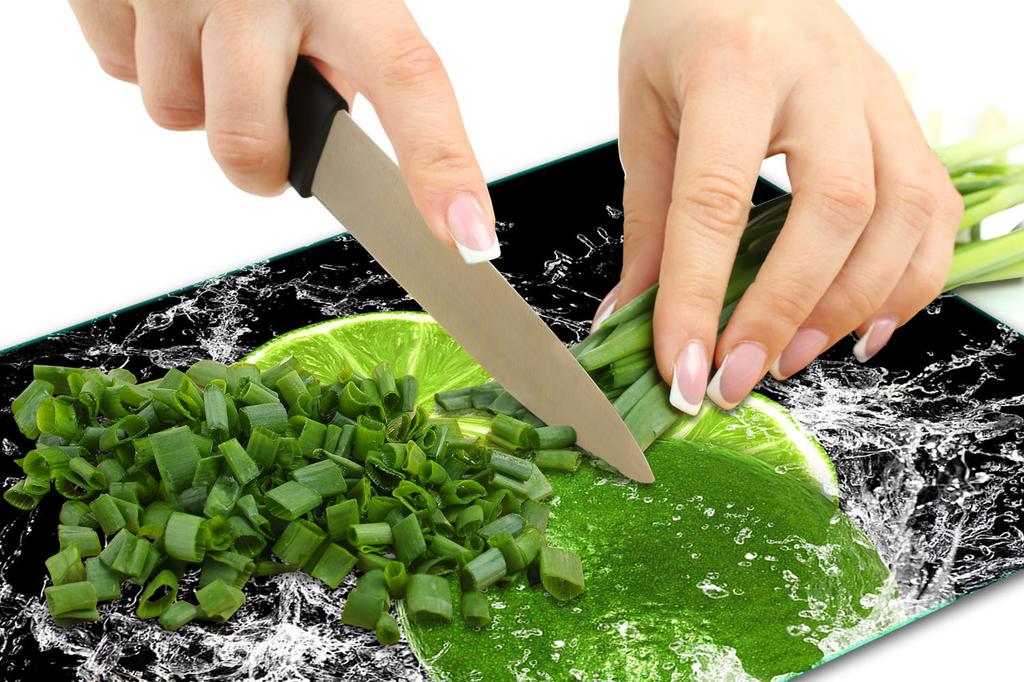 GLASS PLATE CUTTING BOARD 52x40 FRUIT