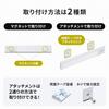 Luz LED Sanwa Direct com Sensor de Movimento, Recarregável, Magnética, Máximo 130 Lumens, 3 Configurações de Temperatura de Cor, Iluminação Contínua, Prata (800-