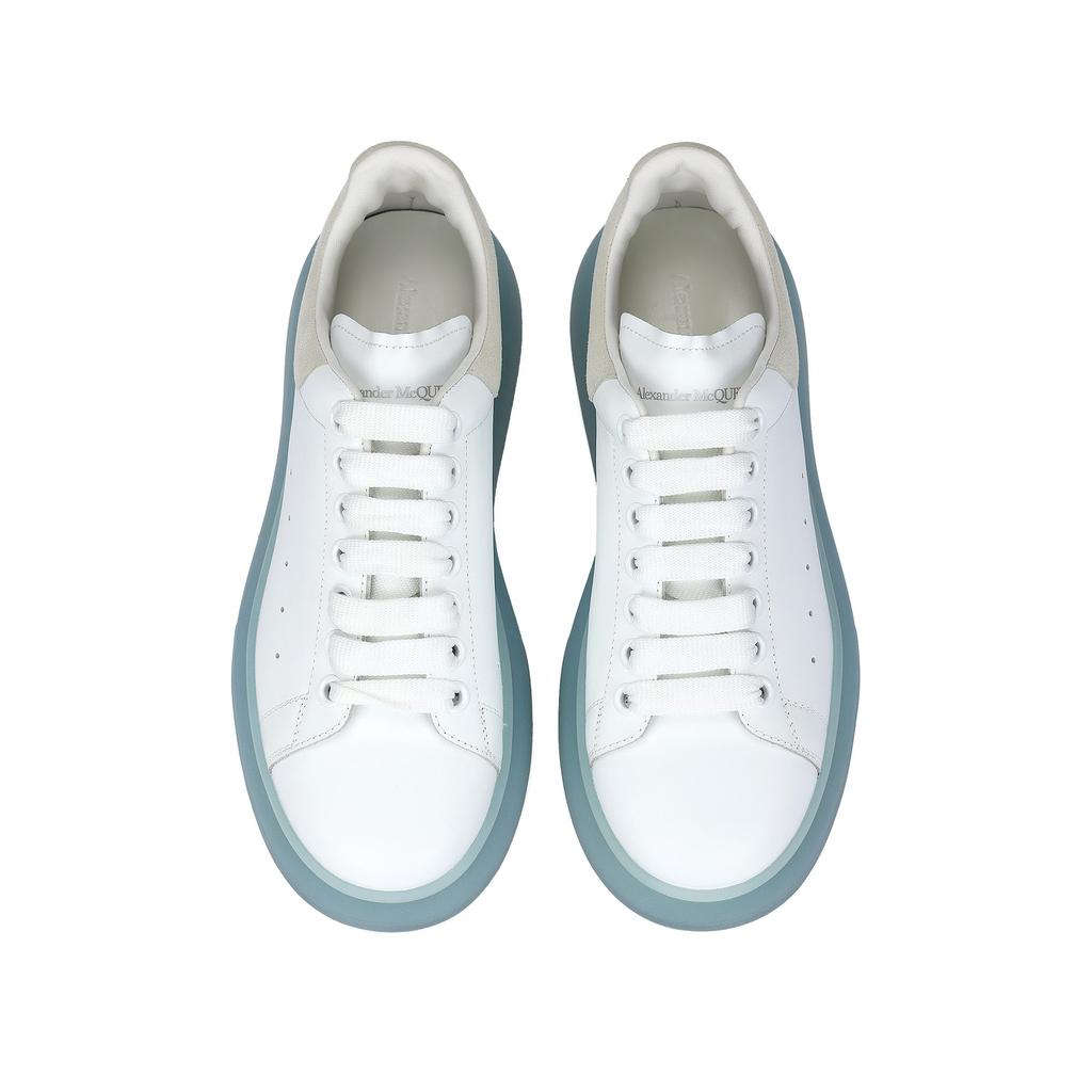 Alexander McQueen Oversized White Blue Sole 667828WIAFA9430