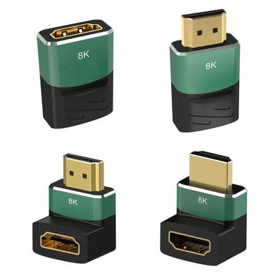 HDMI-kompatibler 2.1 Adapter-Extender 8K 60Hz 4K 120Hz 48Gbps eARC HDR Video Stecker auf Buchse Adapter für Verlängerungsstecker