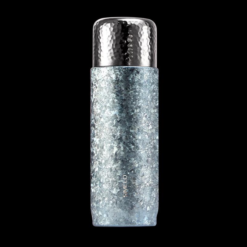 SIMELO Opal Gold Pure Titanium Tea Infuser Mug 450ml