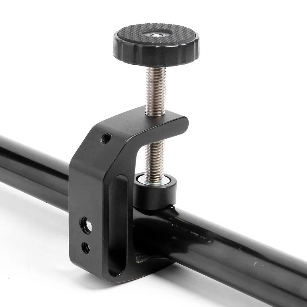 Universelle C-Klemme Schreibtischmontageklemme Stativ Lichtstativklemme Kamera Lampe Blitz Feste Halterung Clip für Fotografie Live Studio