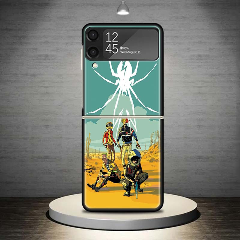 

My Chemical Romance MCR Phone Case For Samsung Galaxy Z Flip 7 6 5 4 3 5G Shockproof Cover Z Flip7 Flip6 ZFlip5 Flip3 Flip4 Luxu Samsung Z Flip 6