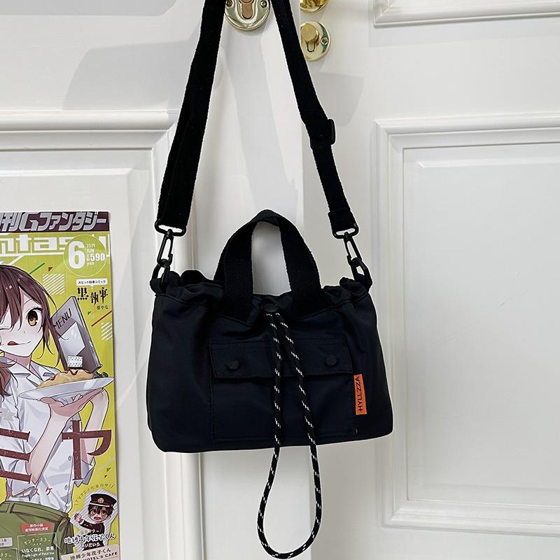 Нейлоновая сумка женская новая контрастного цвета маленькая сумка-мессенджер для путешествий, легкая сумочка для работы, маленькая сумка