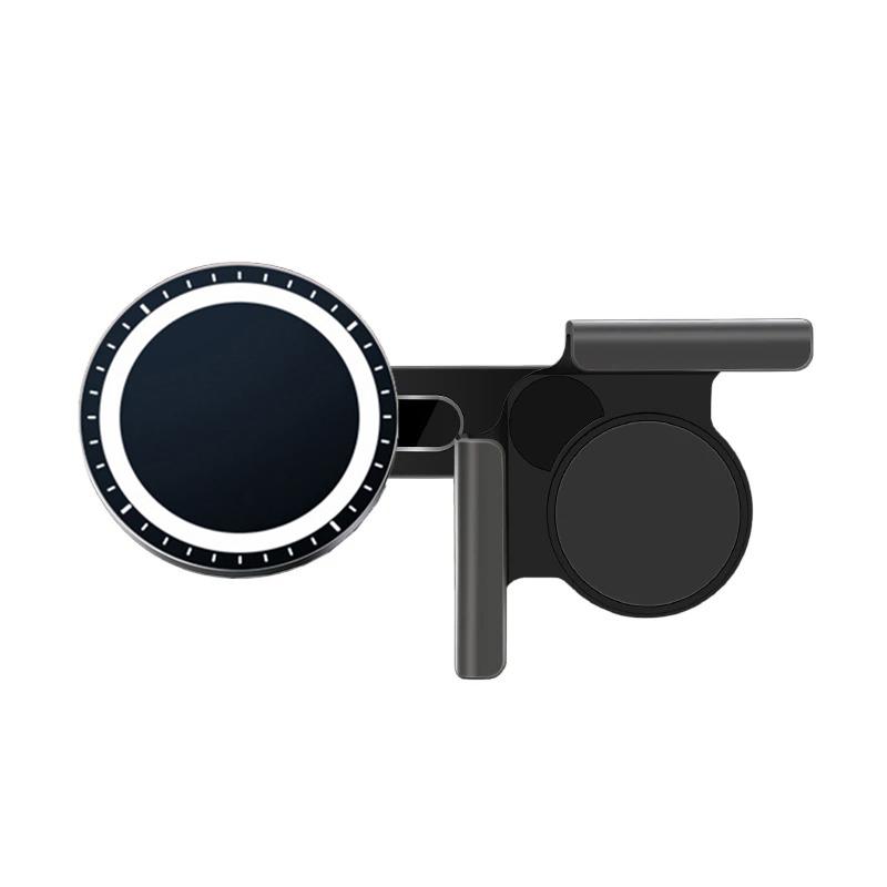 TEEQ Car Phone Holder For Tesla 2016-2025 Model 3/Y Mount Adjustable Magnetic Phone Holder Car Screen Side Phone Support Frame