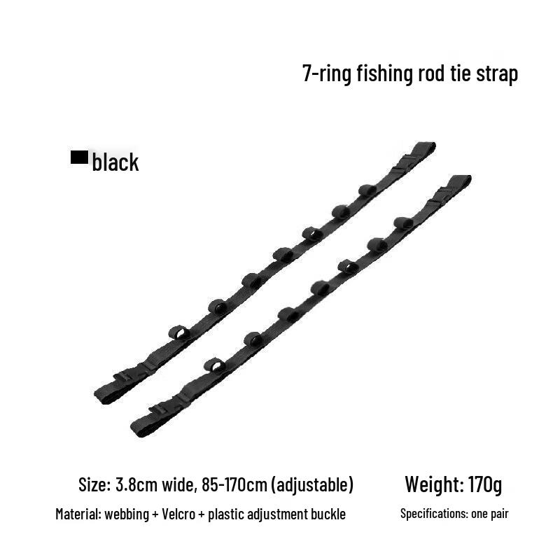 Adjustable Car Fishing Rod Strap & Storage Rack