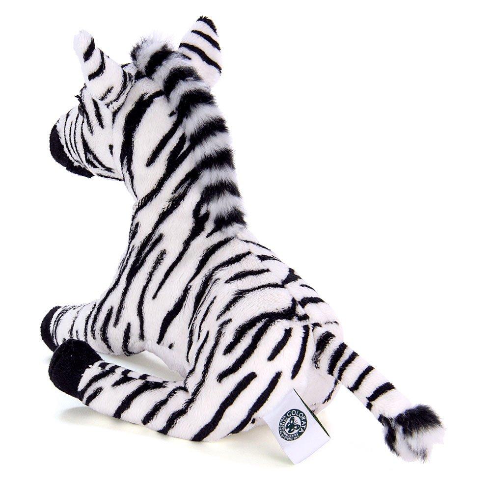 Carolata Zebra Plush Animal Series Soft Realistic Toy Doll Gift Present Birthday Christmas Present (Sitting / Touch) (Twice Tested) /