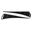 Trim Cover Wing Side Air Vents Fender TPU Car Soft Black Accessories Sport