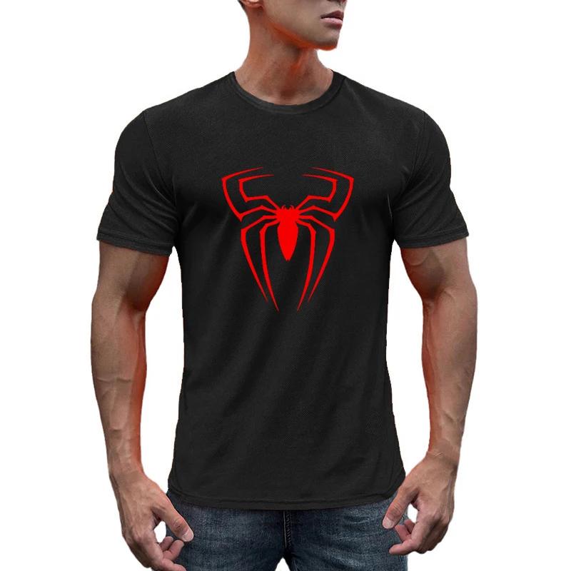 Sommer Herren Atmungsaktives Mesh Schnelltrocknend Locker Kurzarm T-Shirt Mode Bedruckt Lässig Joggen Fitnessstudio Bodybuilding Sporttop