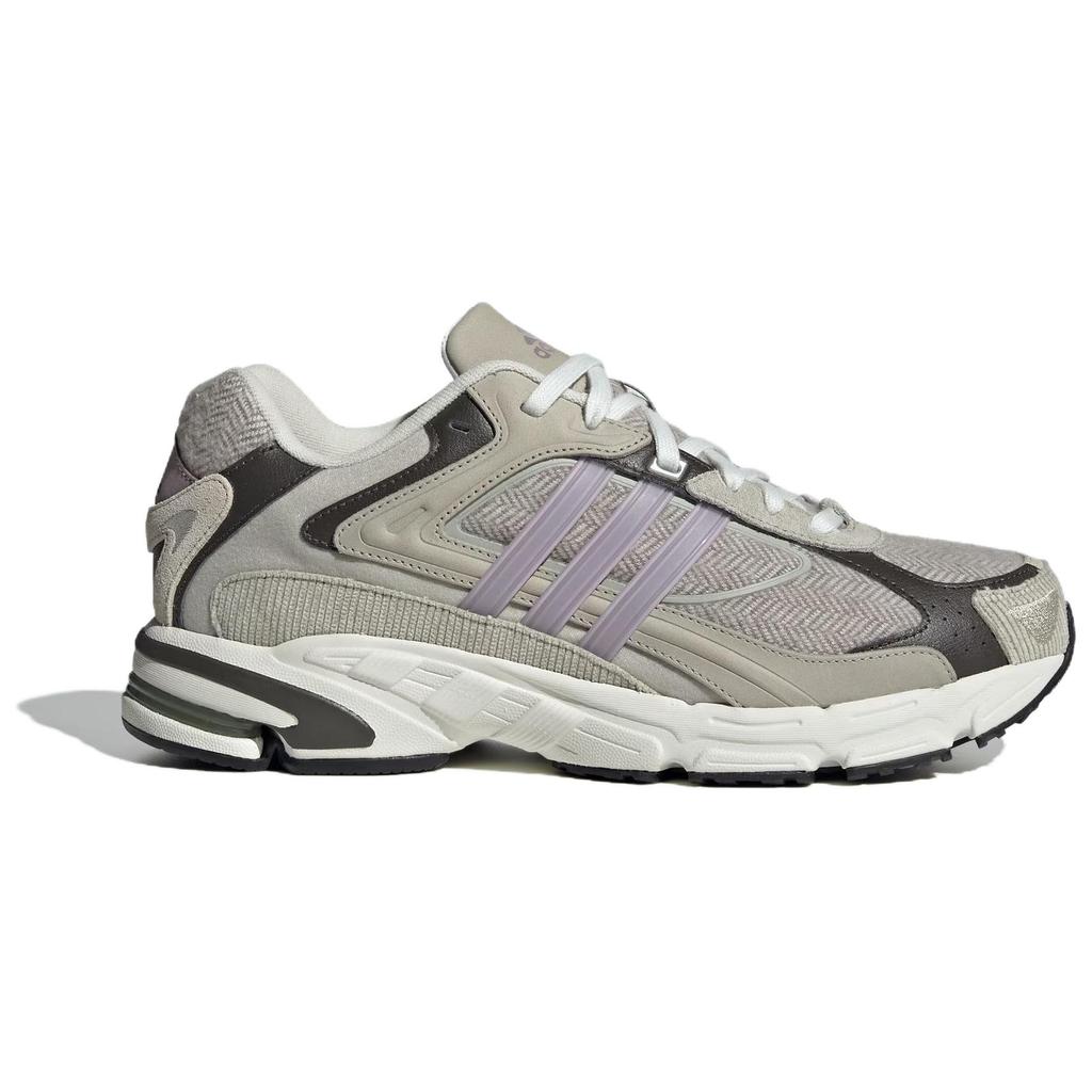 Adidas RESPONSE CL Anti-Slip Wear-Resistant Low-Top Chunky Sneakers Unisex Gray Purple Sneakers IH3392