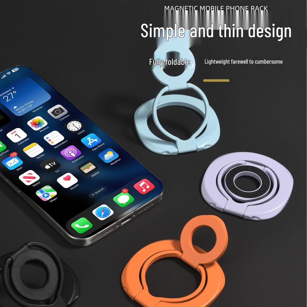 MagSafe Dual-Sided Magnetic Phone Stand, Alloy Lightweight Thin Design