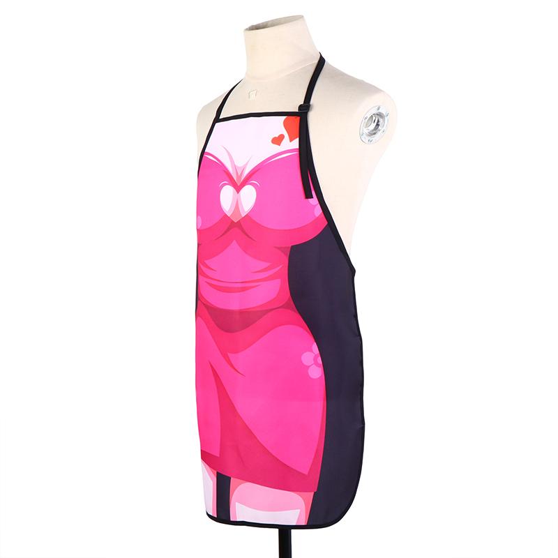 Sexy Women'S Apron Fun Single Party Gift Universal Male And Female Chefs Bbq Kitchen Novelty Apron