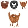 Halloween Fake Beard With Monkey Design For Adults Party Costumes
