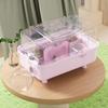 Luxury Acrylic Travel Cage for Baby Golden Hamsters