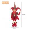 New Colorful Cute Christmas Elf Doll Pendant Christmas Decoration Merry Christmas Natal New Year Happy Home Decoration Holiday Gift