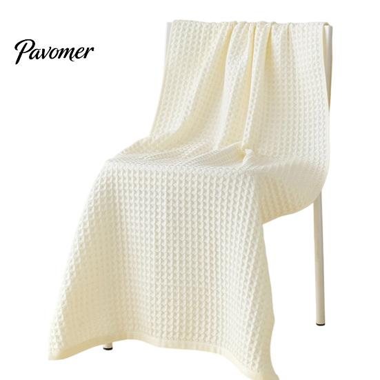 Bequemes Handtuchset Baumwolle Waffelhandtuch, Groß Saugfähig Schnelltrocknend Dusche für Luxushandtücher Badezimmer Erwachsene, Weich Verdickt Hautfreundlich Zuhause