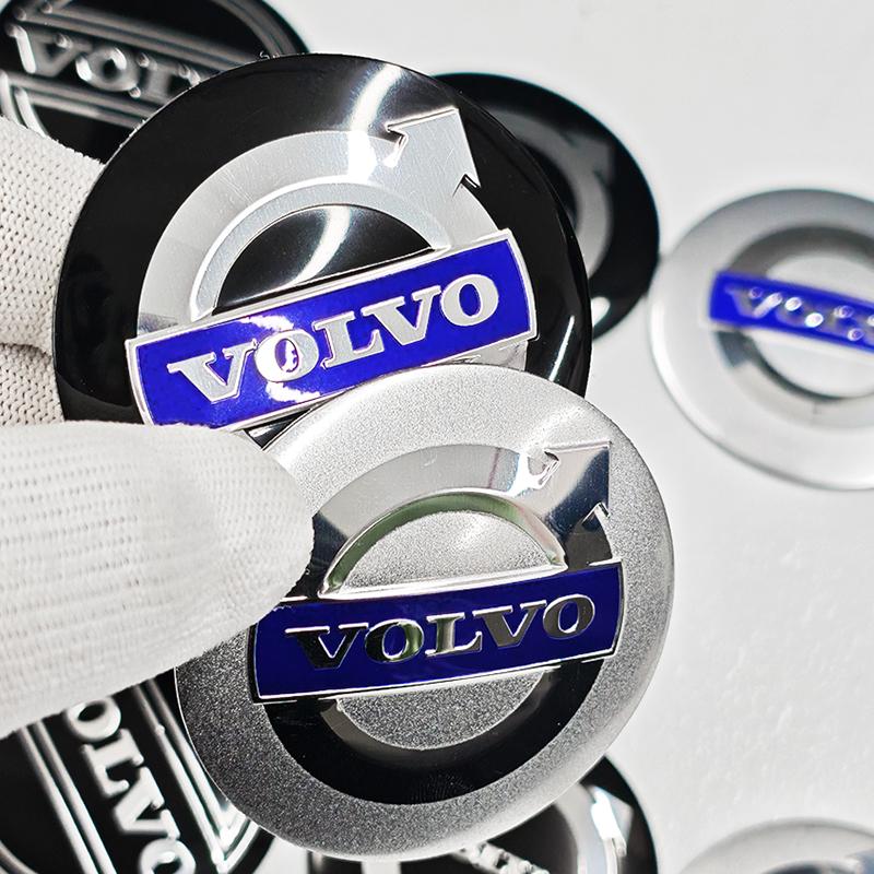 56mm 60mm 65mm Car Wheel Center Emblem Hub Caps Sticker For Volvo XC90 V90 V60 XC60 V40 S80 S60 S90 C40 XC40 V70 XC70 C70 EX90