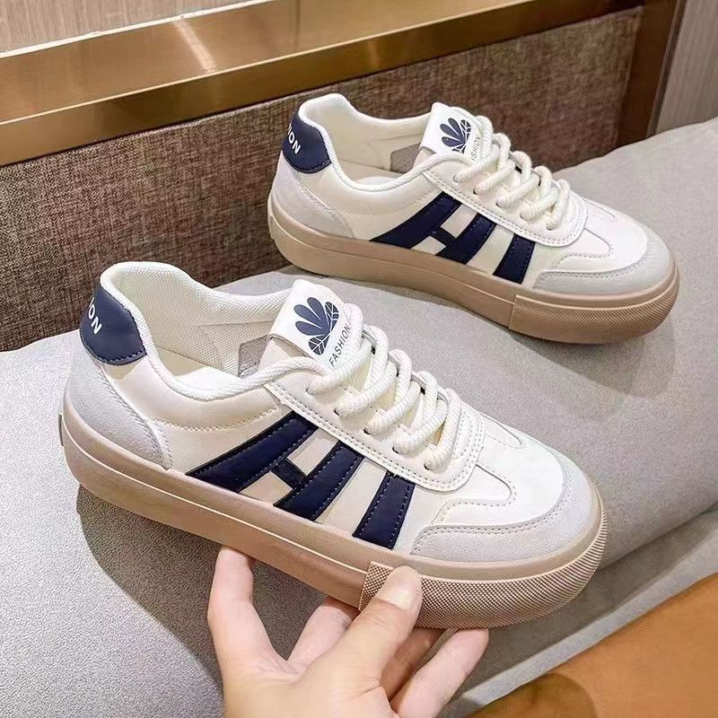 Women's Spring New Fashion Shoes Flat-bottomed Versatile Casual Sports Shoes Forrest Gump Board Shoes