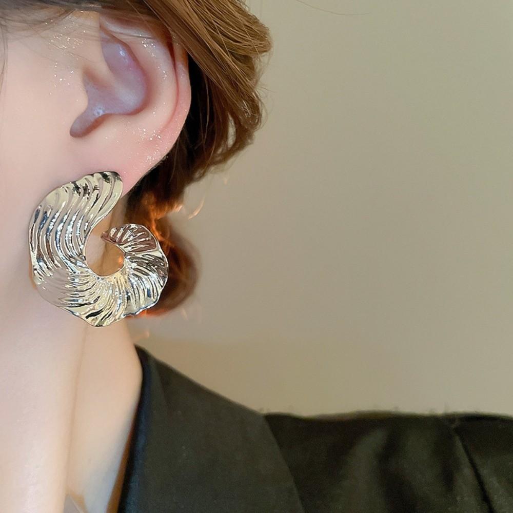 Exaggerated Geometric Patterns Earrings Ear Jewelry Zinc Zinc Alloy Stud Earrings  Party Decoration