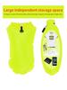 Outdoor Safety Swimming Buoy Multifunction Swim Float Bag with Waist Belt Lifebelt Storage Bag for Water Sports